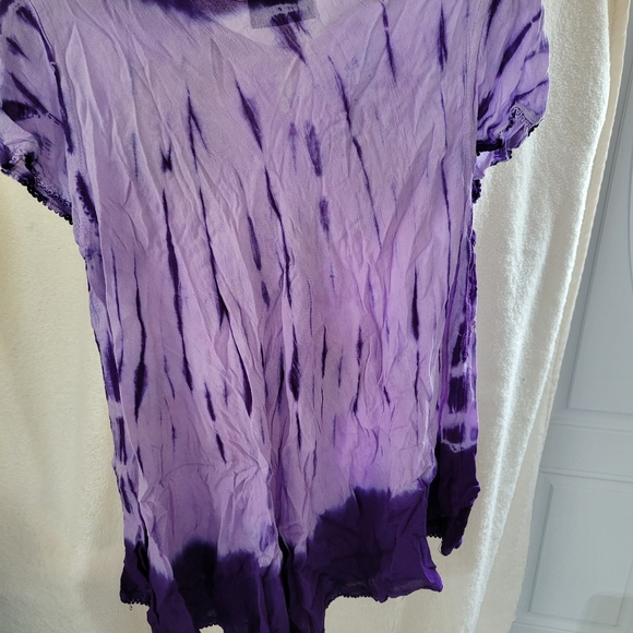 (912) Anjili MR, Size 40, Purples colors, very pretty Top, Blouse, - Picture 6 of 11